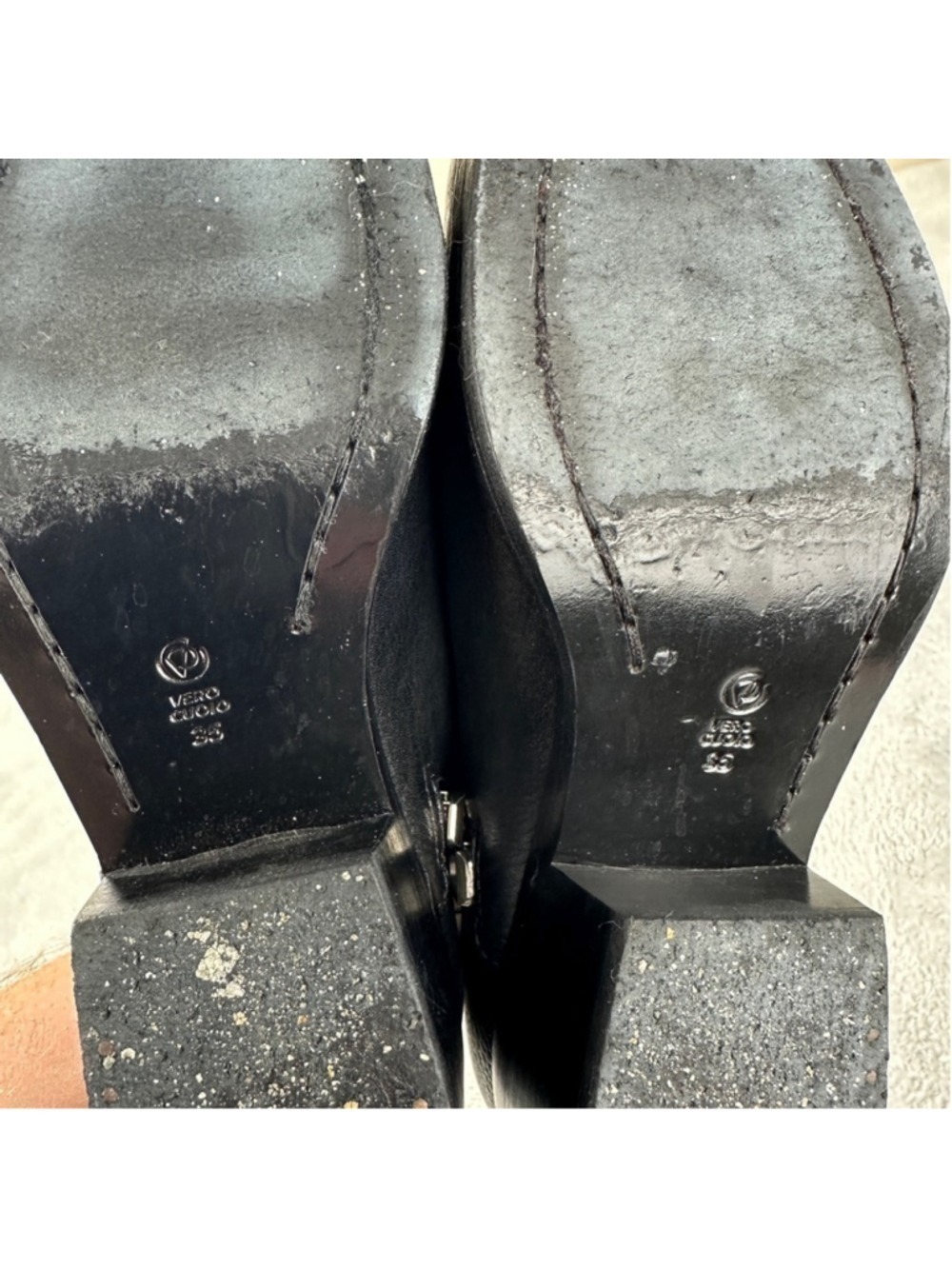 3.1 Phillip Lim Women's Size 5 US Alexa Black Leather Ankle Booties SHE6-T186SPX - Picture 11 of 11